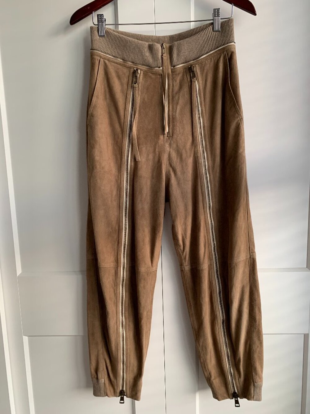 CHLOE SUEDE PANT SIZE M